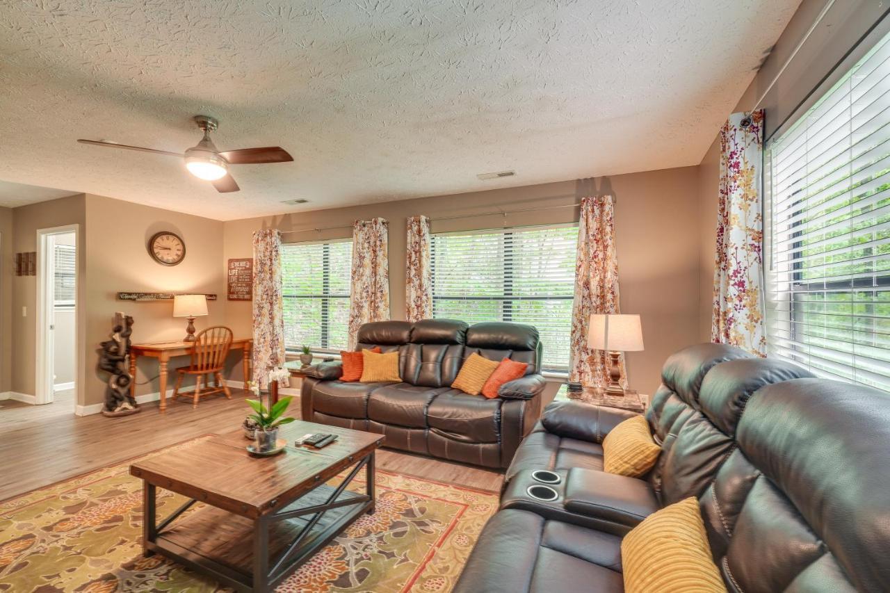 Gatlinburg Vacation Rental Balcony With Hot Tub! Luaran gambar