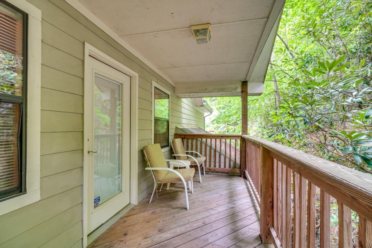 Gatlinburg Vacation Rental Balcony With Hot Tub! Luaran gambar